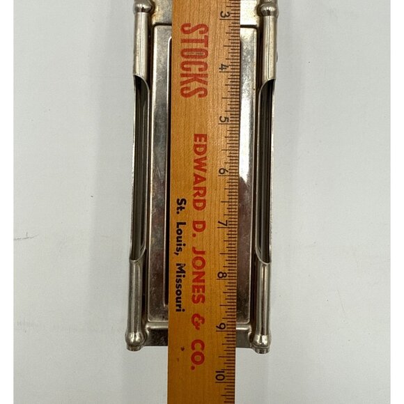 Vintage EKCO Stainless Steel French Fry Cutter With Red Handle One Blade - Picture 9 of 10